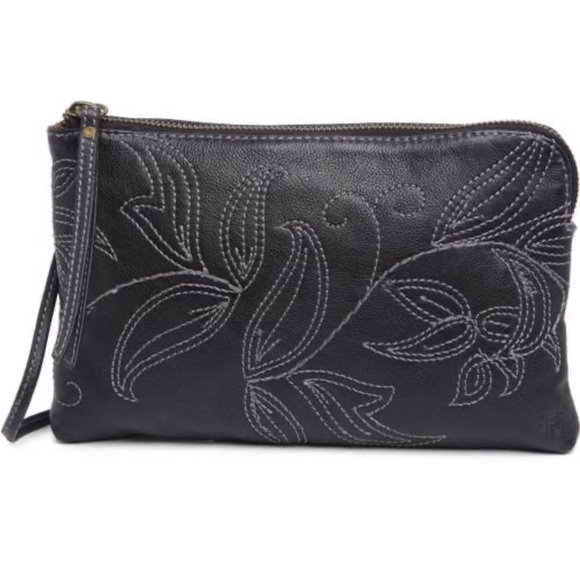 Frye Hadley Floral Embroidered
